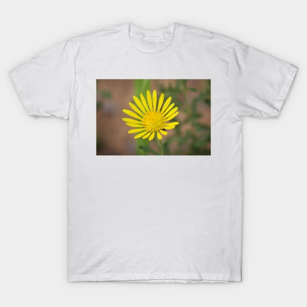 Yellow flower T-Shirt by LitchiArt